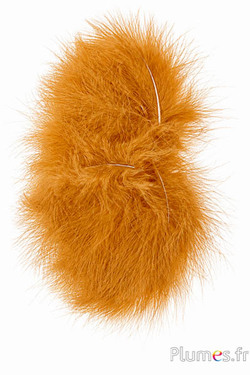 Pute Marabu - 8-12 cm - cognac